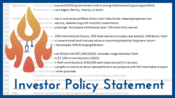 Investment Policy Statement Template from www.physicianonfire.com