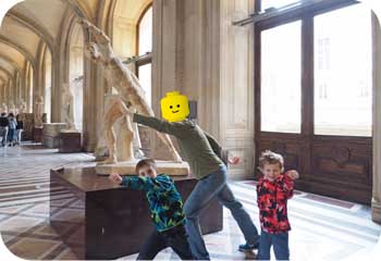 Beyond Enough 6 louvre sculptures