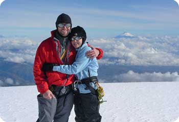 Chimborazo Ecuador peak