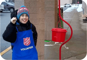 A Gift on Giving Tuesday: $100 to 100 of Your Favorite Charities 9 Salvation Army Ringer