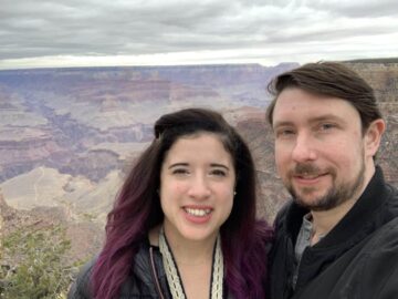 7 Takeaways from 2 Years of FIRE 17 Mrs. Minafi and I at the Grand Canyon