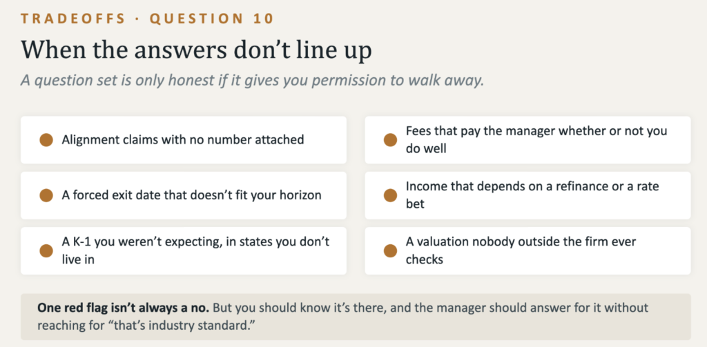 Ten Questions I Run on Every Private Real Estate Deal 13