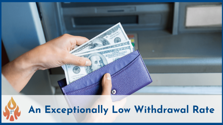 An exceptionally low withdrawal rate-2