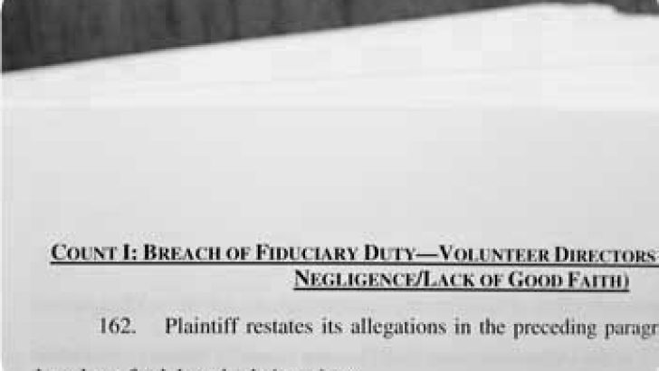 Board Lawsuit