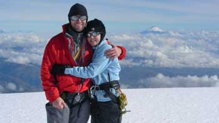 Chimborazo Ecuador peak