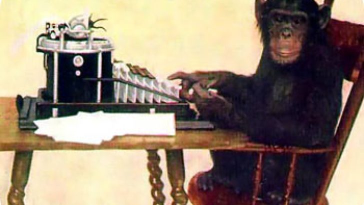 Monkey typing