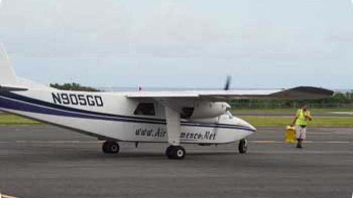 Vieques Plane