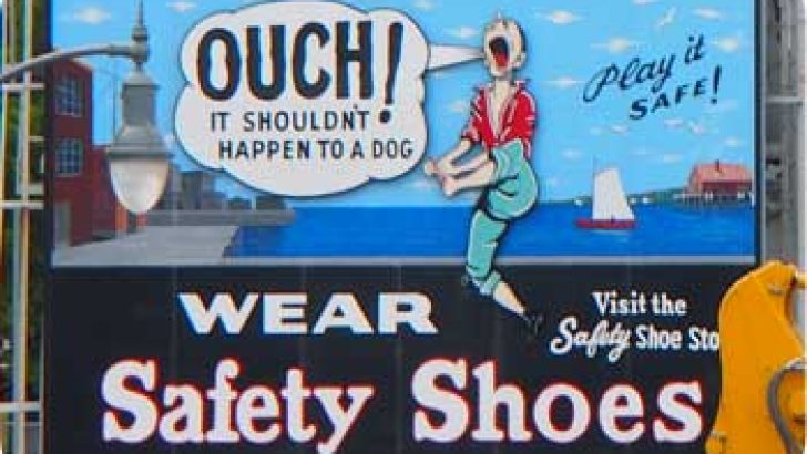 safety first!