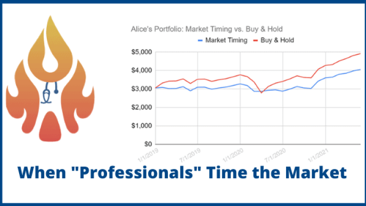 professionals time the market