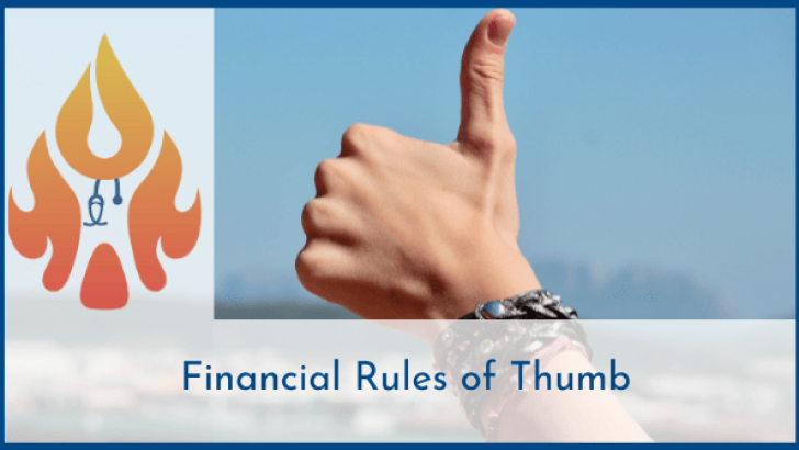 financial rules of thumb