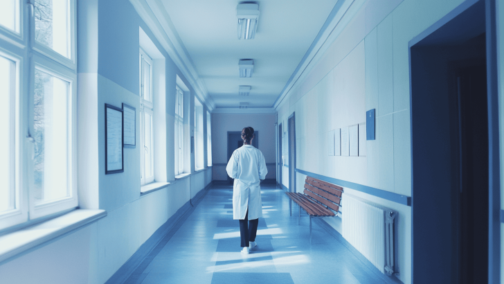 doctor in hallway